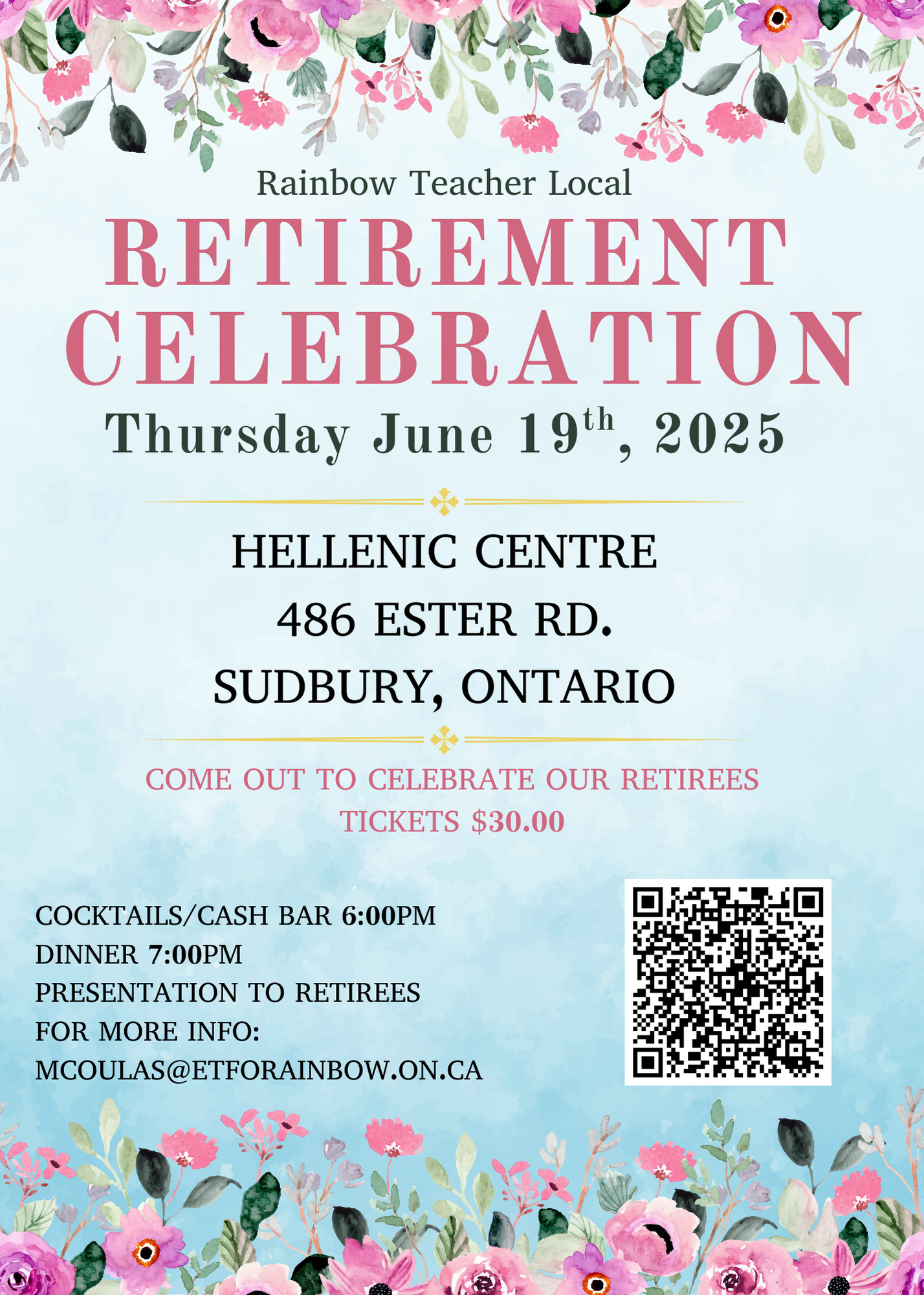 Retirement 2025 Poster Retirement 2025 Poster